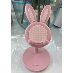 New Cute Cell Phone Stand, Adjustable Bunny Phone Stand for Desk